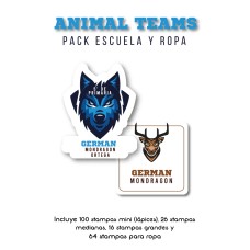 Pack Clothes & School Animal Teams
