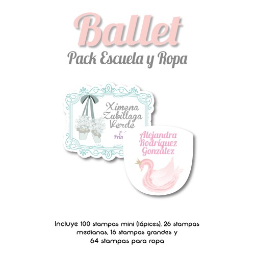 Pack Clothes & School Ballet Pack Clothes & School Ballet