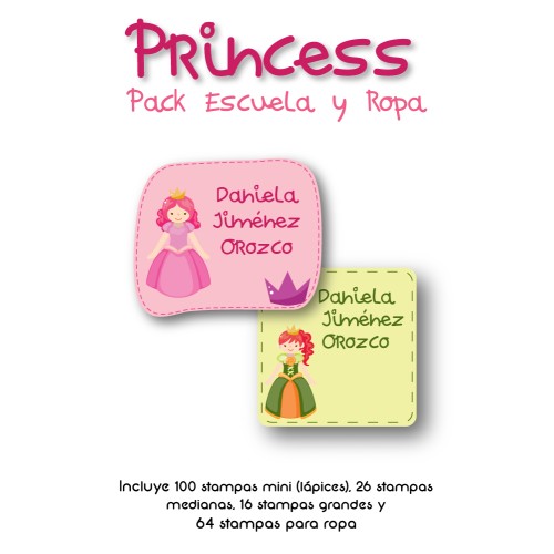 Pack Clothes & School Princess Pack Clothes & School Princess