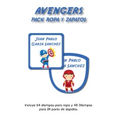 Pack Clothes & Shoes Avengers Pack Clothes & Shoes Avengers