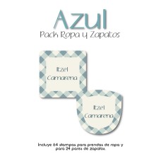 Pack Clothes & Shoes Azul Pack Clothes & Shoes Azul