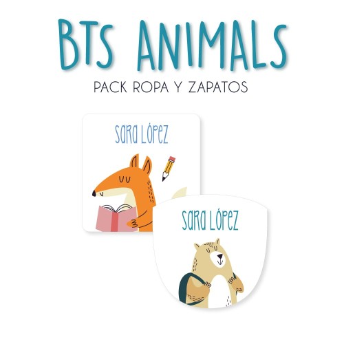 Pack Clothes & Shoes Back to School Animals Pack Clothes & Shoes Back to School Animals