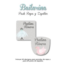 Pack Clothes & Shoes Bailarina Pack Clothes & Shoes Bailarina