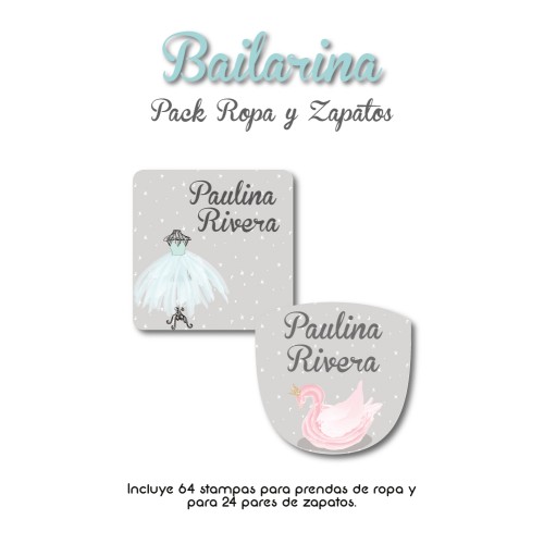 Pack Clothes & Shoes Bailarina Pack Clothes & Shoes Bailarina
