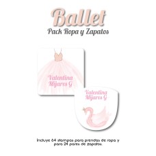 Pack Clothes & Shoes Ballet Pack Clothes & Shoes Ballet
