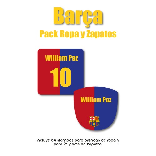 Pack Clothes & Shoes Barca Pack Clothes & Shoes Barca