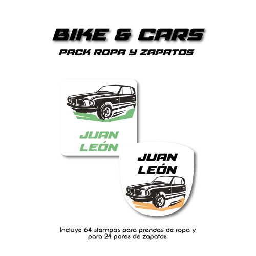 Pack Clothes & Shoes Bike and Car Pack Clothes & Shoes Bike and Car