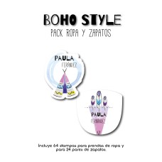 Pack Clothes & Shoes Boho Style Pack Clothes & Shoes Boho Style