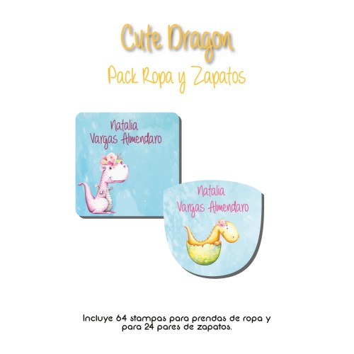 Pack Clothes & Shoes Cute Dragon Pack Clothes & Shoes Cute Dragon