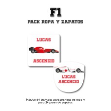 Pack Clothes & Shoes F1 Pack Clothes & Shoes F1