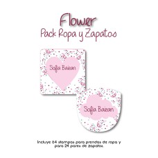 Pack Clothes & Shoes Flower Pack Clothes & Shoes Flower