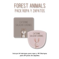 Pack Clothes & Shoes Forest Animals Pack Clothes & Shoes Forest Animals