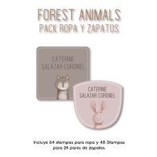 Pack Clothes & Shoes Forest Animals Pack Clothes & Shoes Forest Animals