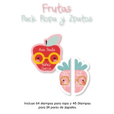 Pack Clothes & Shoes Frutas Pack Clothes & Shoes Frutas