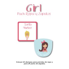Pack Clothes & Shoes Girl Pack Clothes & Shoes Girl