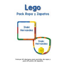 Pack Clothes & Shoes Lego Pack Clothes & Shoes Lego