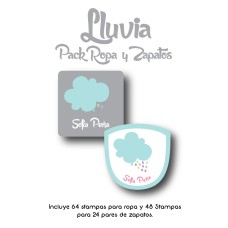 Pack Clothes & Shoes Lluvia