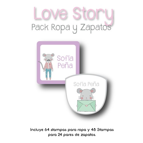 Pack Clothes & Shoes Love Story Pack Clothes & Shoes Love Story