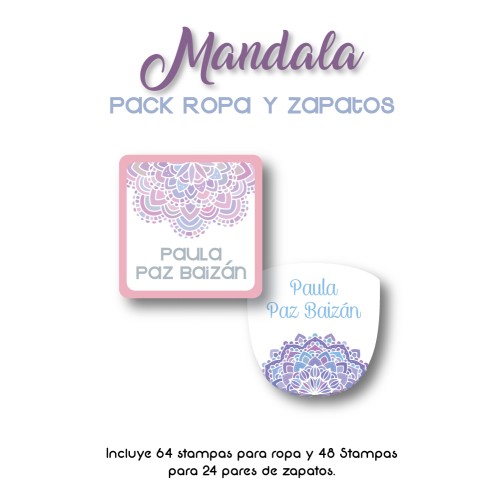 Pack Clothes & Shoes Mandala Pack Clothes & Shoes Mandala