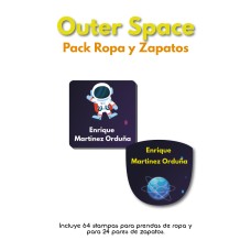 Pack Clothes & Shoes Outer Space