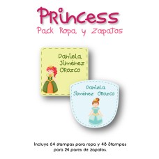 Pack Clothes & Shoes Princess
