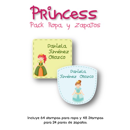 Pack Clothes & Shoes Princess Pack Clothes & Shoes Princess