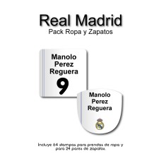 Pack Clothes & Shoes Real Madrid