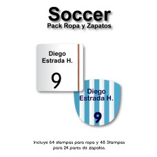 Pack Clothes & Shoes Soccer