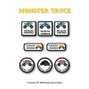 Pack Clothes & School Monster Truck Pack Clothes & School Monster Truck
