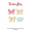 Pack Clothes & Shoes Butterflies Pack Clothes & Shoes Butterflies