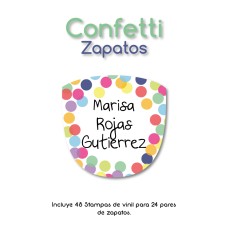 Zapato Confetti Zapato Confetti