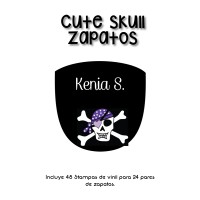 Zapato Cute Skull 