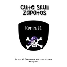 Zapato Cute Skull Zapato Cute Skull