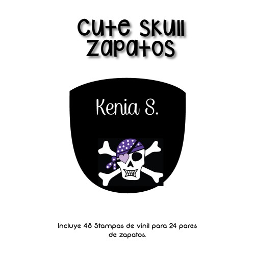 Zapato Cute Skull Zapato Cute Skull