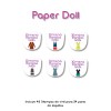 Pack Clothes & Shoes Paper Doll