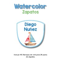 Zapato Watercolor Zapato Watercolor