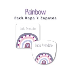 Pack Clothes & Shoes Rainbow