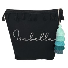 Neceser Grande Negro Borlas Neceser Grande Negro Borlas